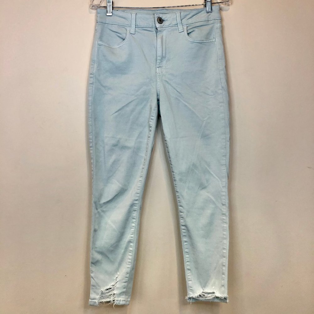 AMERICAN EAGLE 🦅Sz 10 high rise jegging crop jean